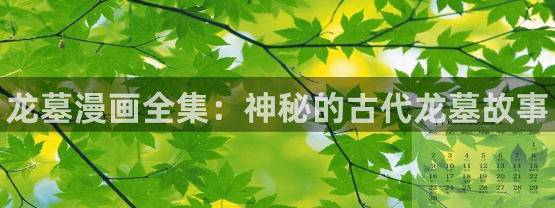 汗汗漫画在线阅读免费漫画阅读下拉式：龙墓漫画全集：神秘的古代龙墓故事