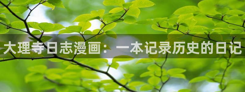 汗汗漫画 羞羞漫画：大理寺日志漫画：一本记录历史的日记